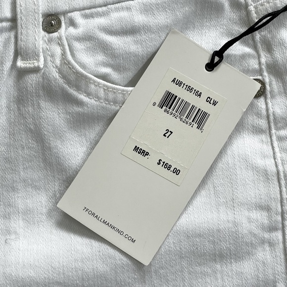 NWT - 7 For All Mankind Women’s Kimmie Crop - Form Fitted Skinny Jeans Size 27 - Picture 4 of 9